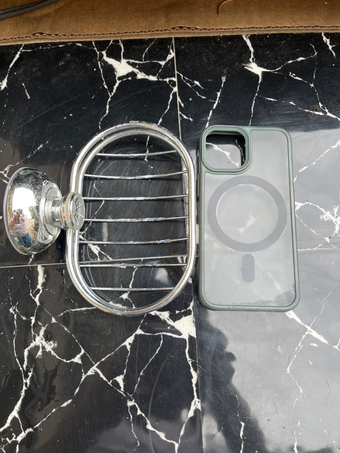 Chrome Oval Soap Dish
