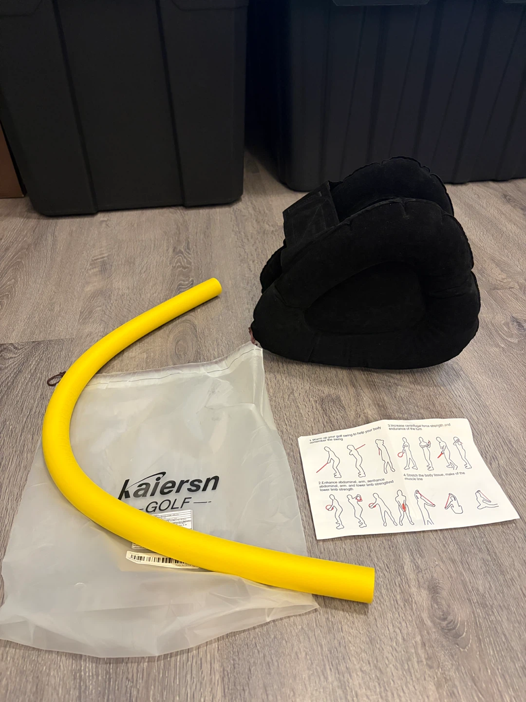 Kaiersn Golf Training Aid with arm band