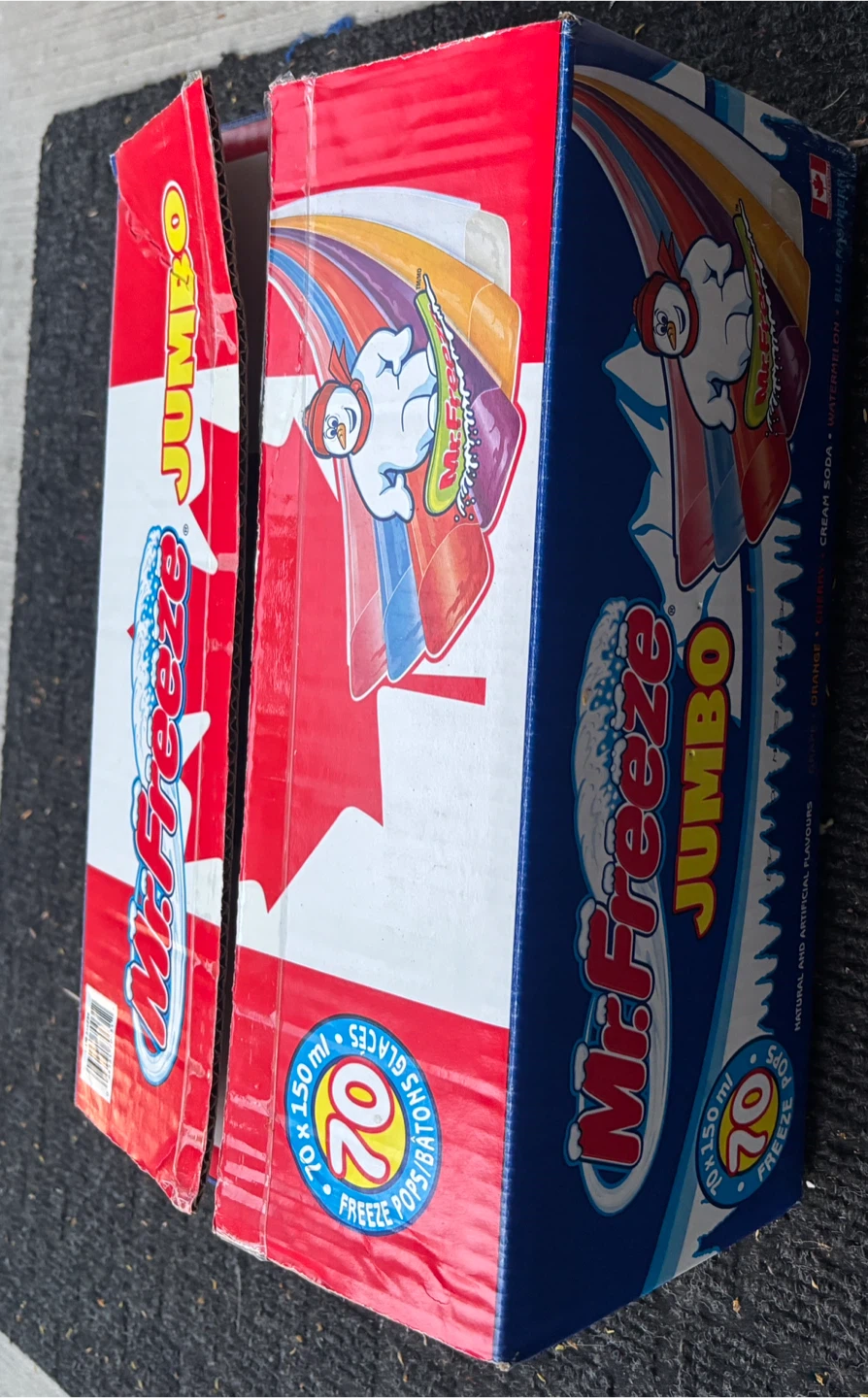 Mr. Freeze Jumbo Freeze Pops Box - 41 Count - photo 2