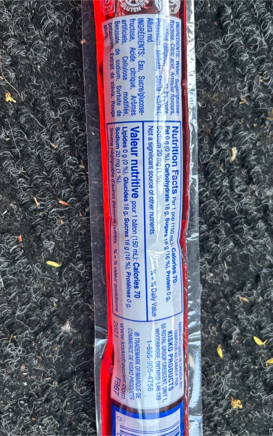 Mr. Freeze Jumbo Freeze Pops Box - 41 Count - photo 4