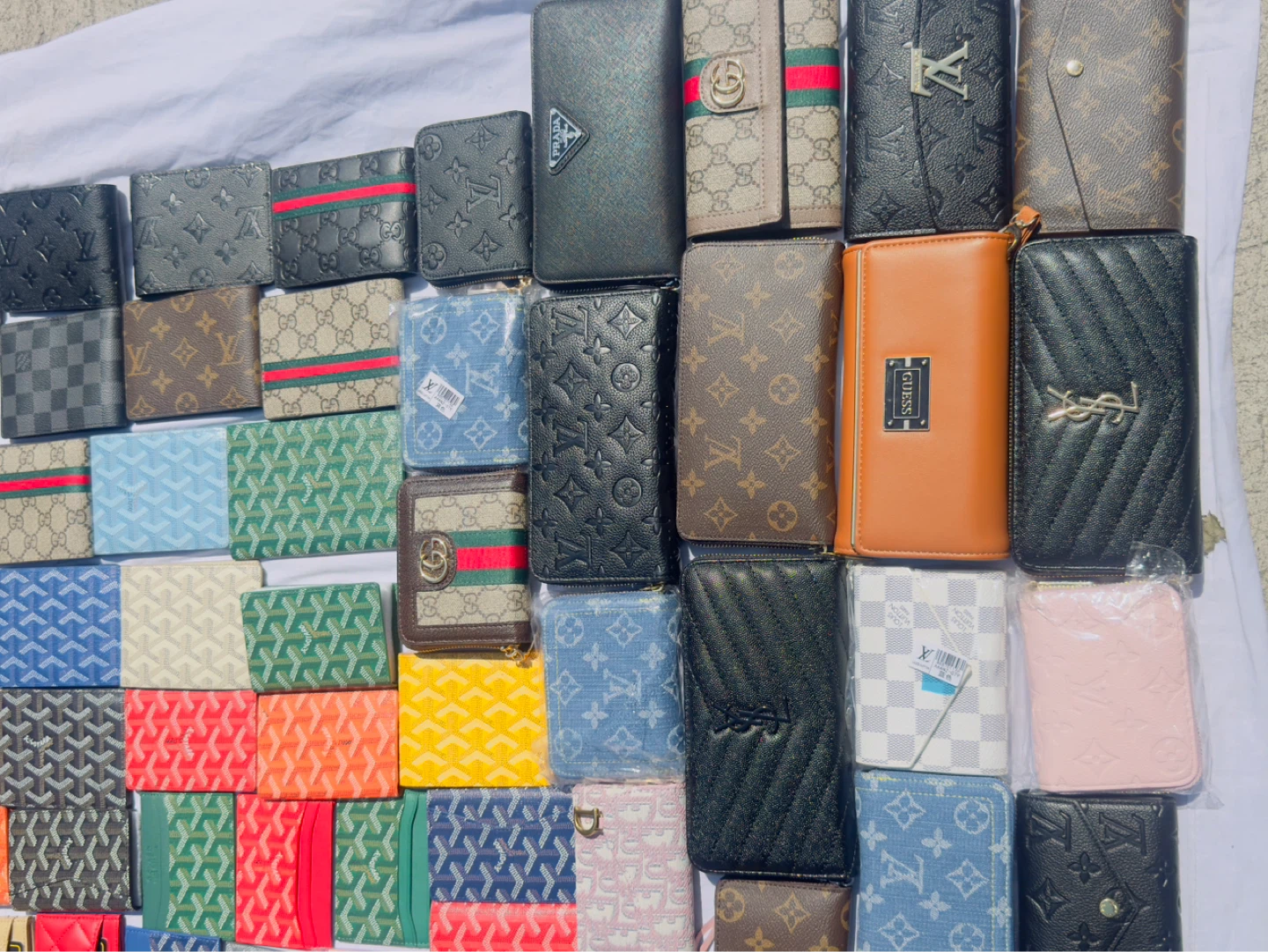 Designer Cardholders and Wallets Assortment