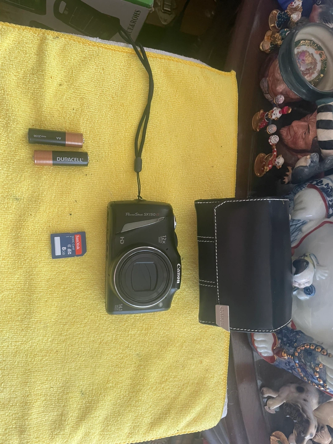 Canon PowerShot SX150 IS Digital Camera with Case