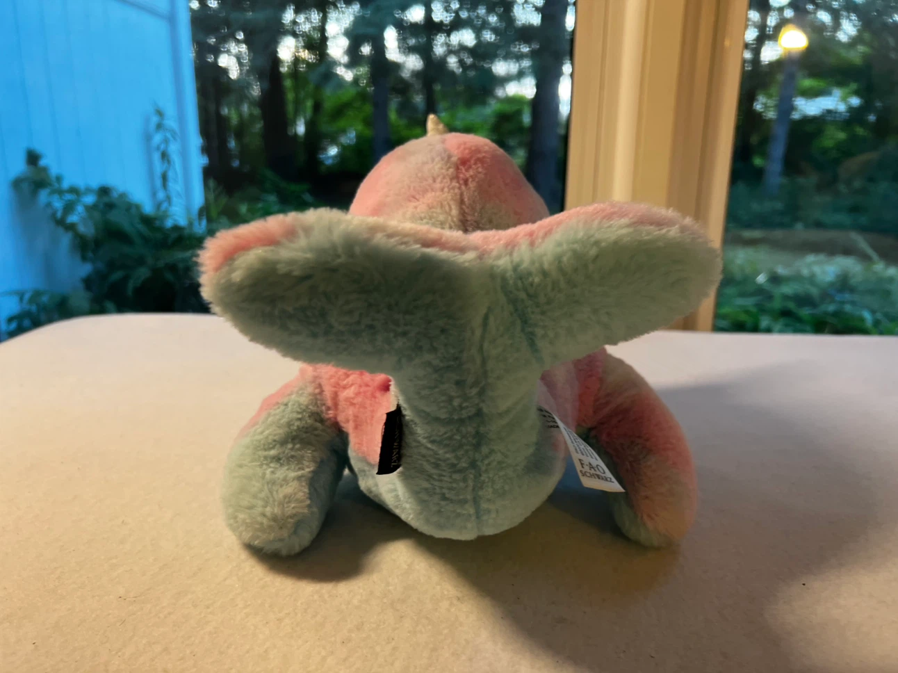 FAO Schwarz Rainbow Narwhal Glow Brights Plush Toy - photo 5