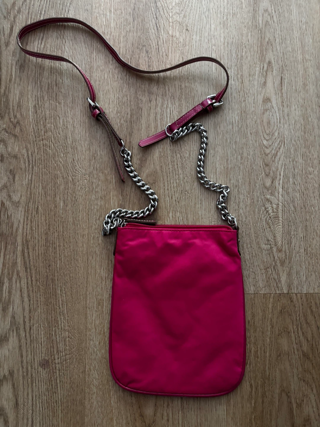 Guess Pink Crossbody Bag with Chain Strap - photo 2