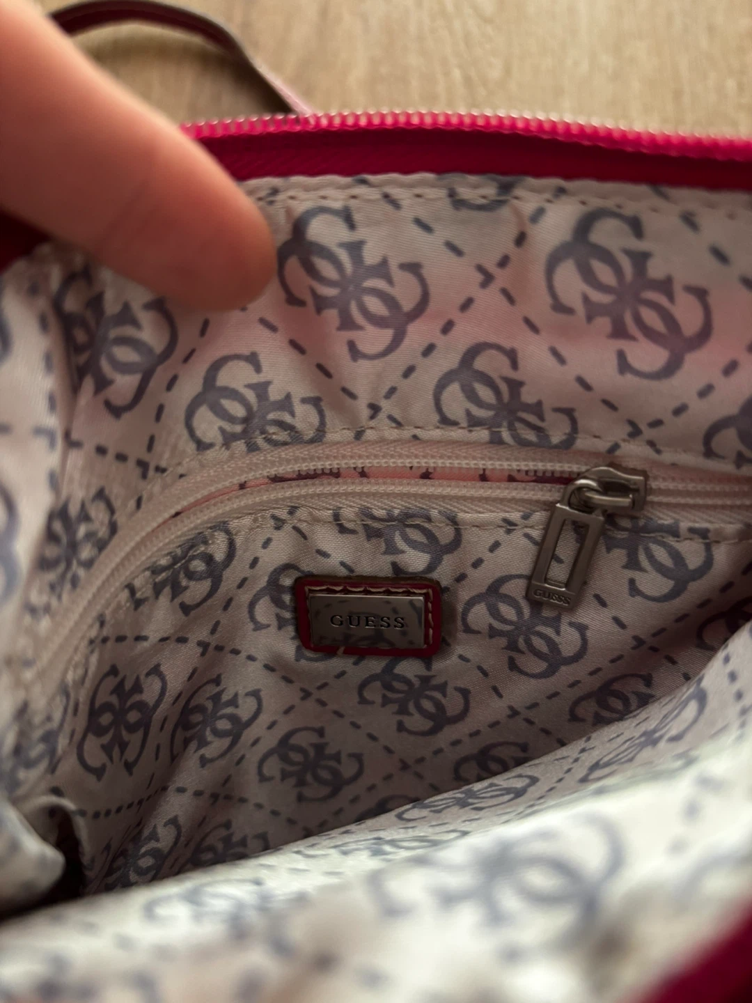 Guess Pink Crossbody Bag with Chain Strap - photo 3