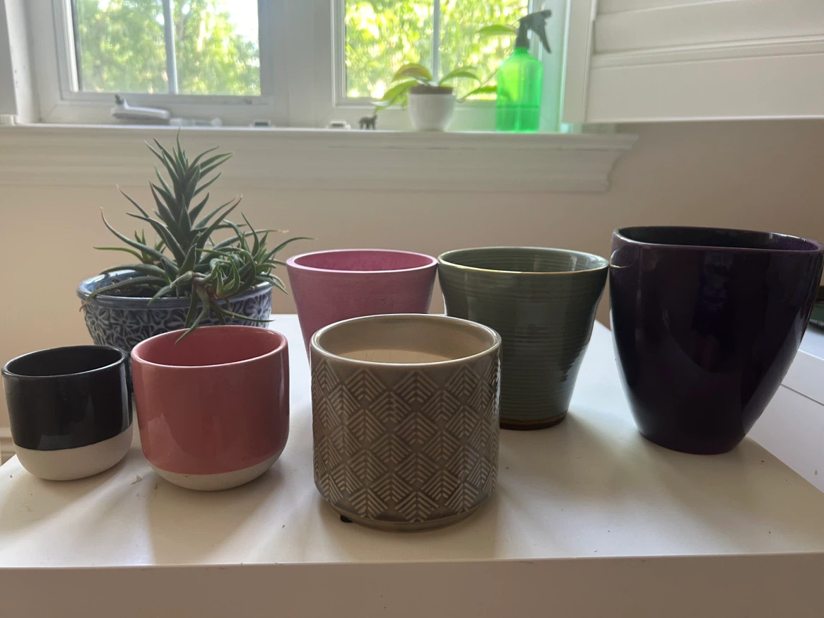 Assorted Ceramic Planters - photo 2