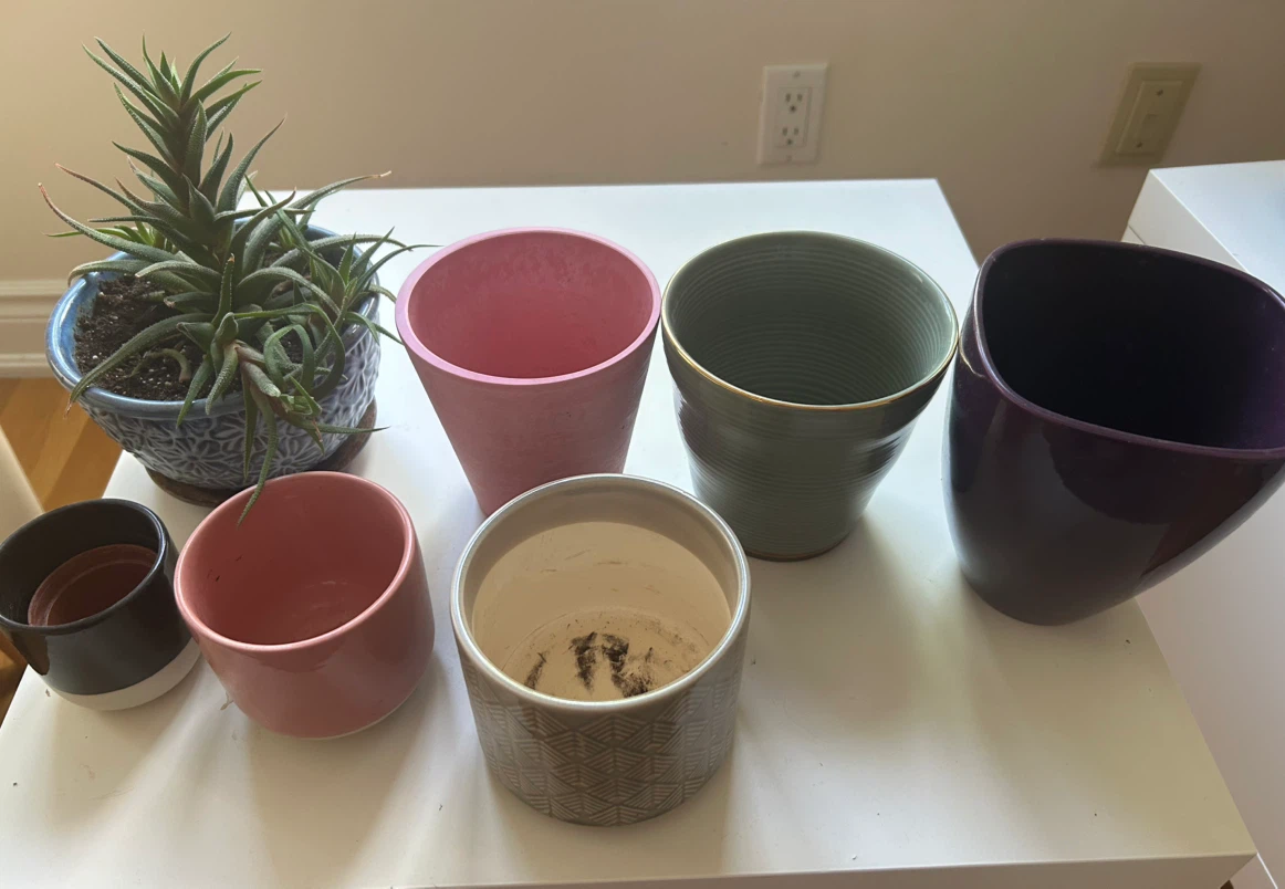 Assorted Ceramic Planters - photo 3