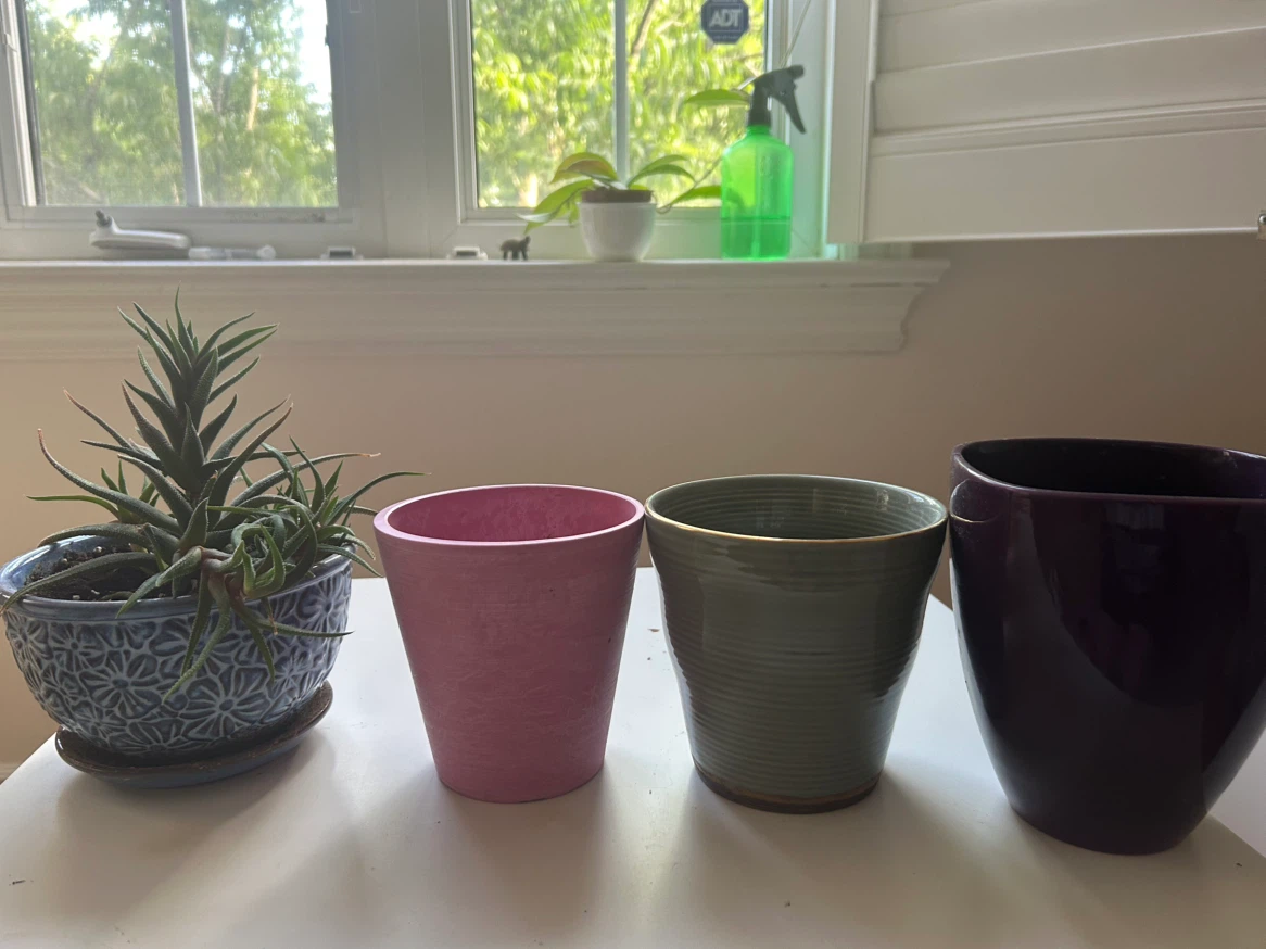 Assorted Ceramic Planters - photo 4
