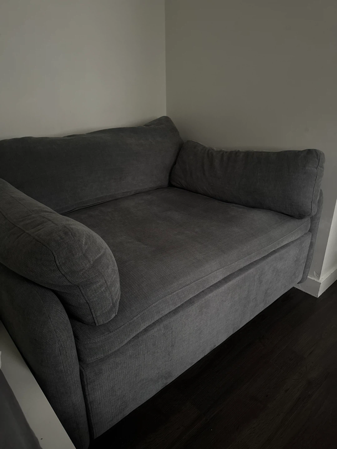 Oversized single seat couch