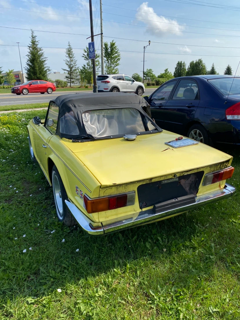 Triumph TR6 Convertible Project Car - photo 2