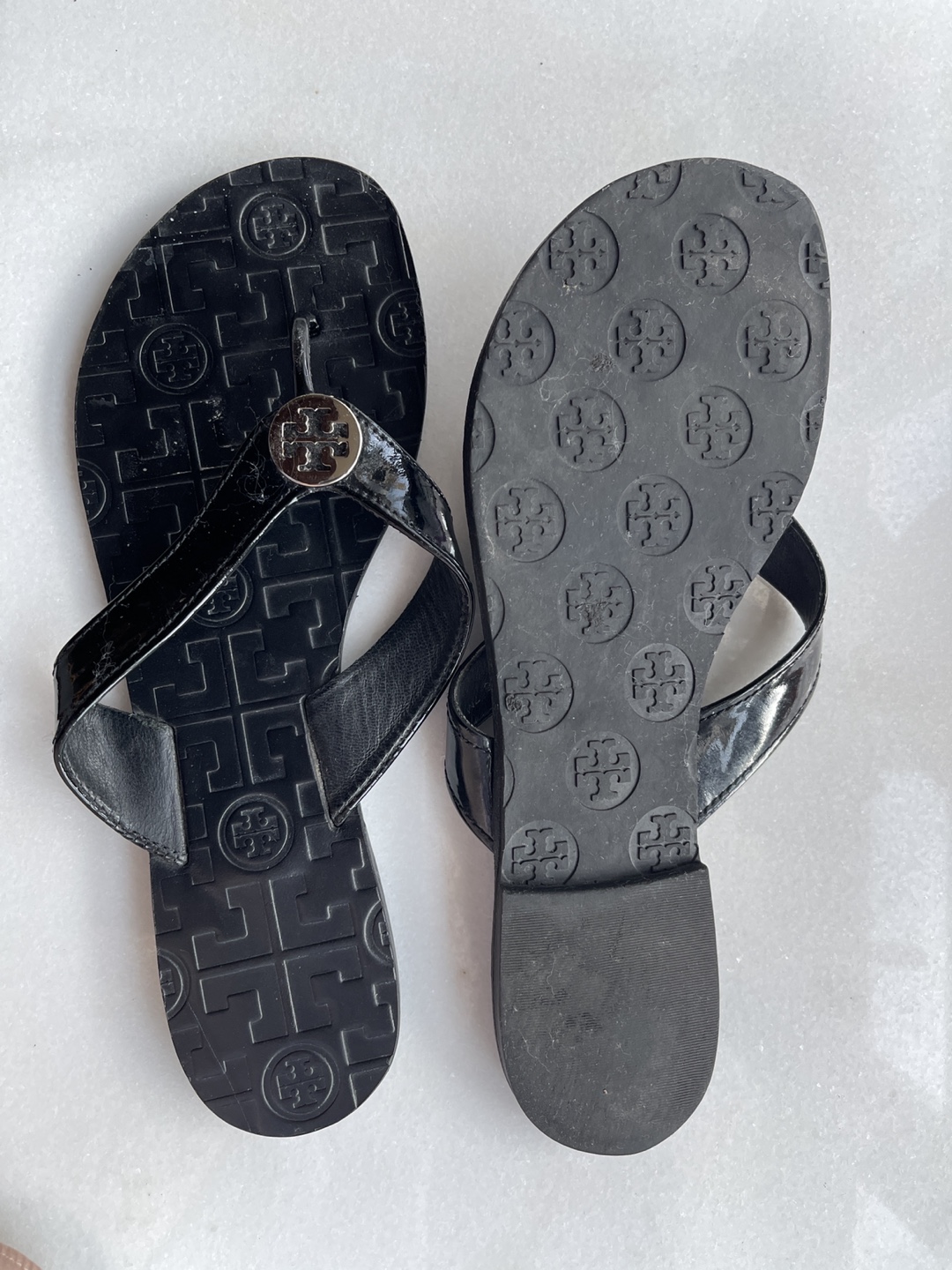 Tory Burch Black Flip Flops - photo 2