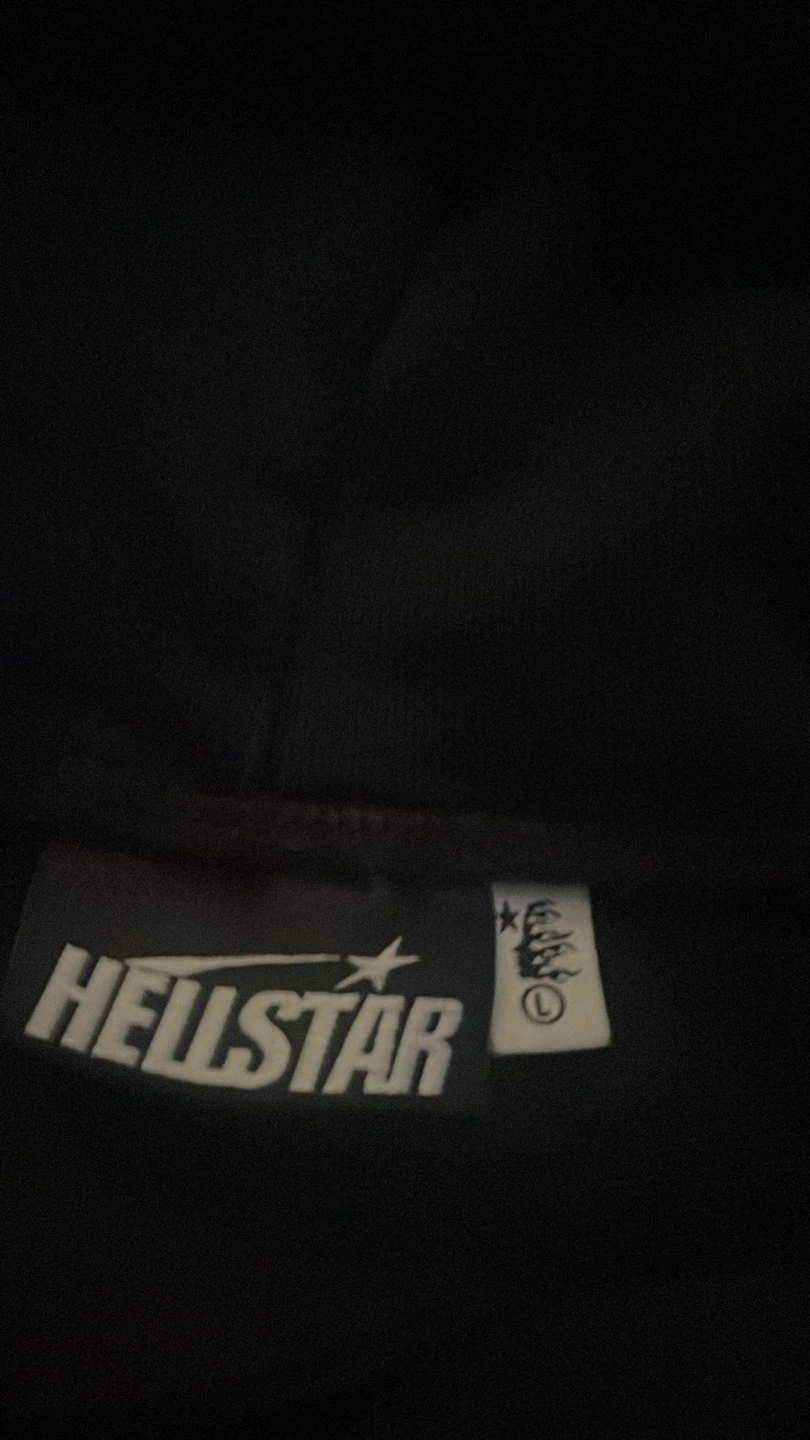 Hellstar Black Hoodie - Size L - photo 2