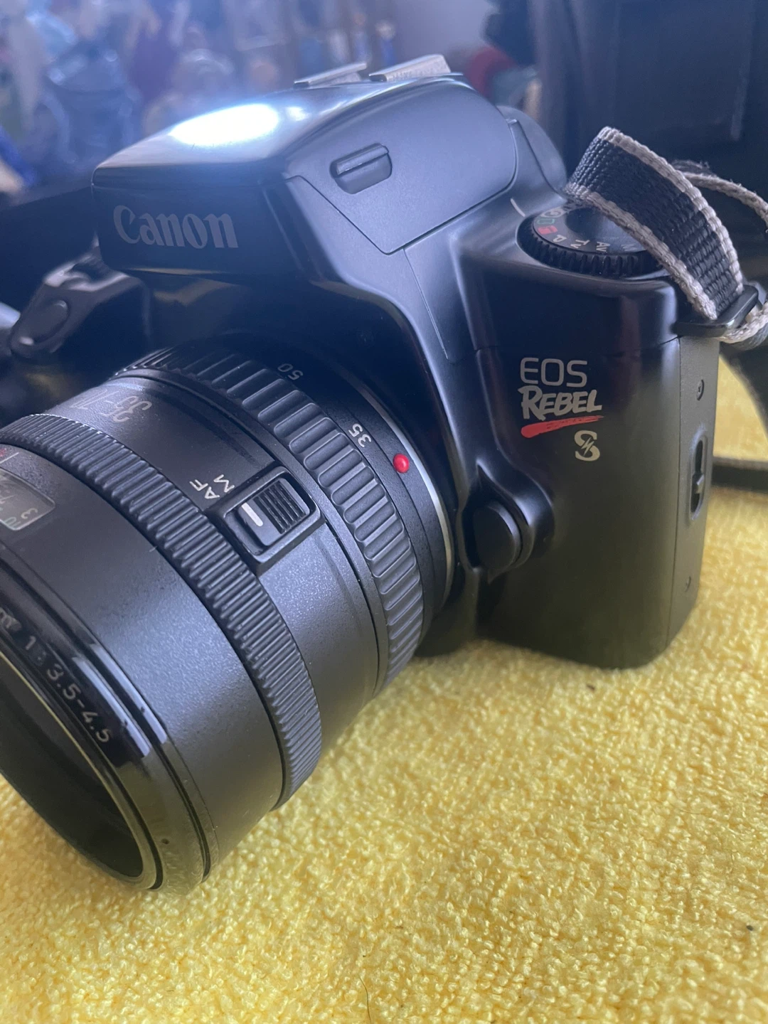 Canon EOS Rebel S 35-70mm Camera with Optex Bag