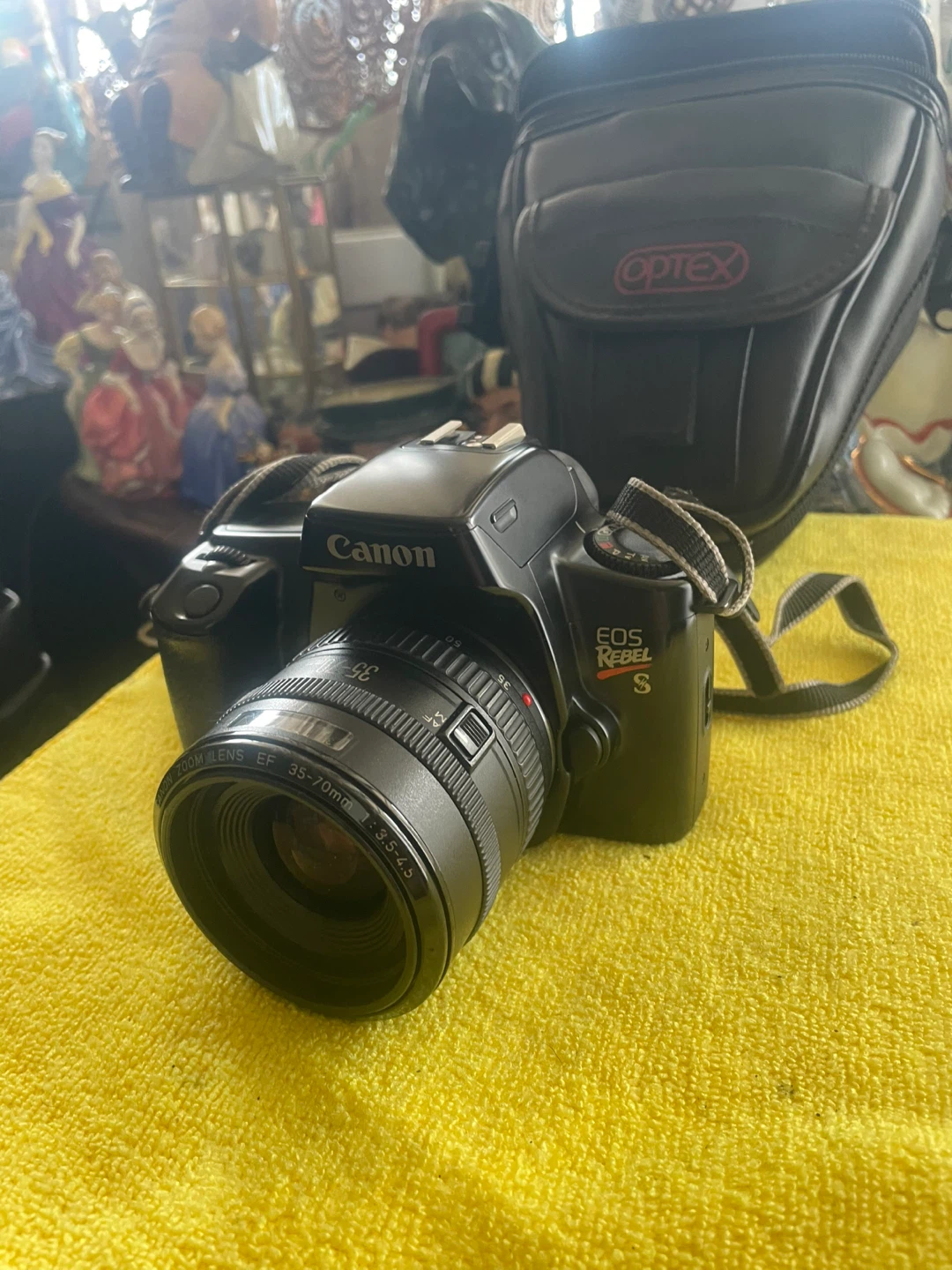 Canon EOS Rebel S 35-70mm Camera with Optex Bag - photo 2