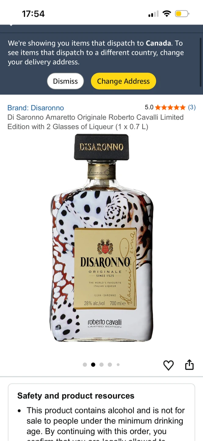 Disaronno Amaretto Roberto Cavalli Limited Edition - photo 4