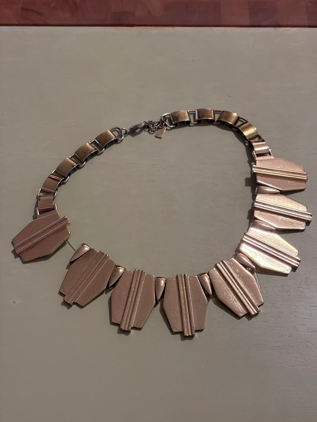 Gold-tone Statement Necklace