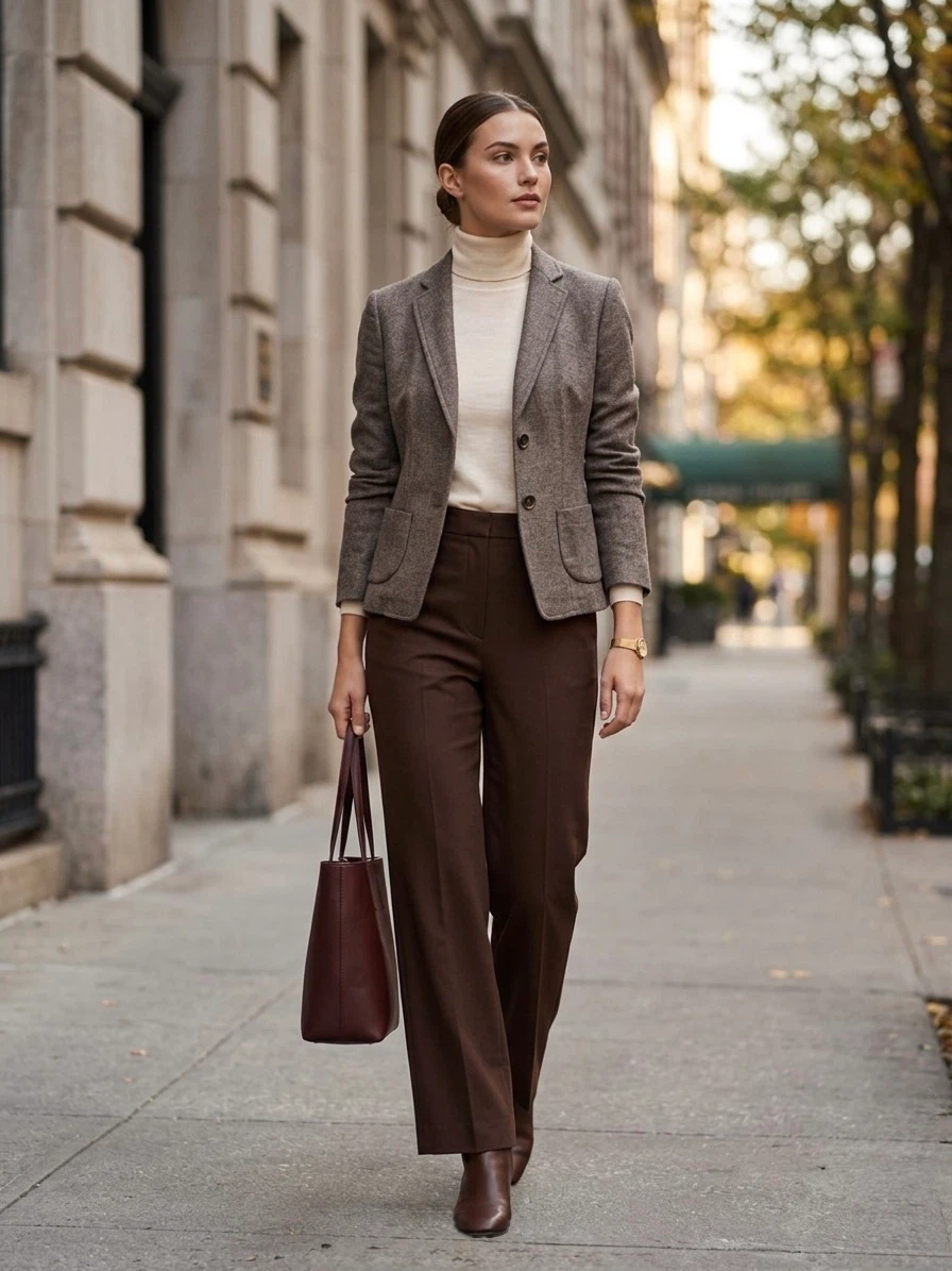 Fabiana Filippi Lambswool Taylored Blazer - Size S