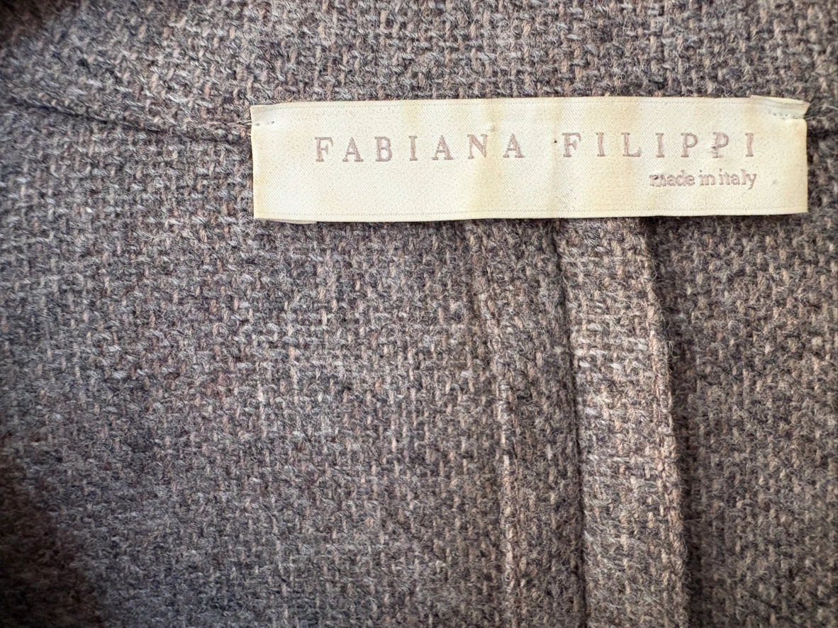 Fabiana Filippi Lambswool Taylored Blazer - Size S - photo 4