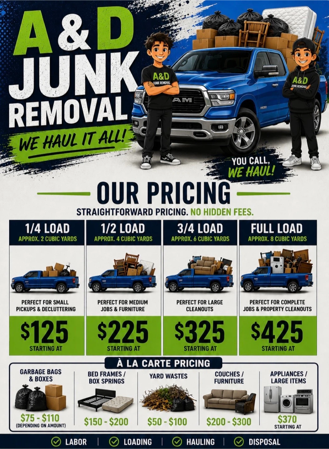 A&D Junk Removal Service