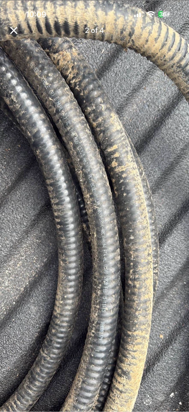 3 conductor one ground aluminum 1/0 teck cable - photo 2