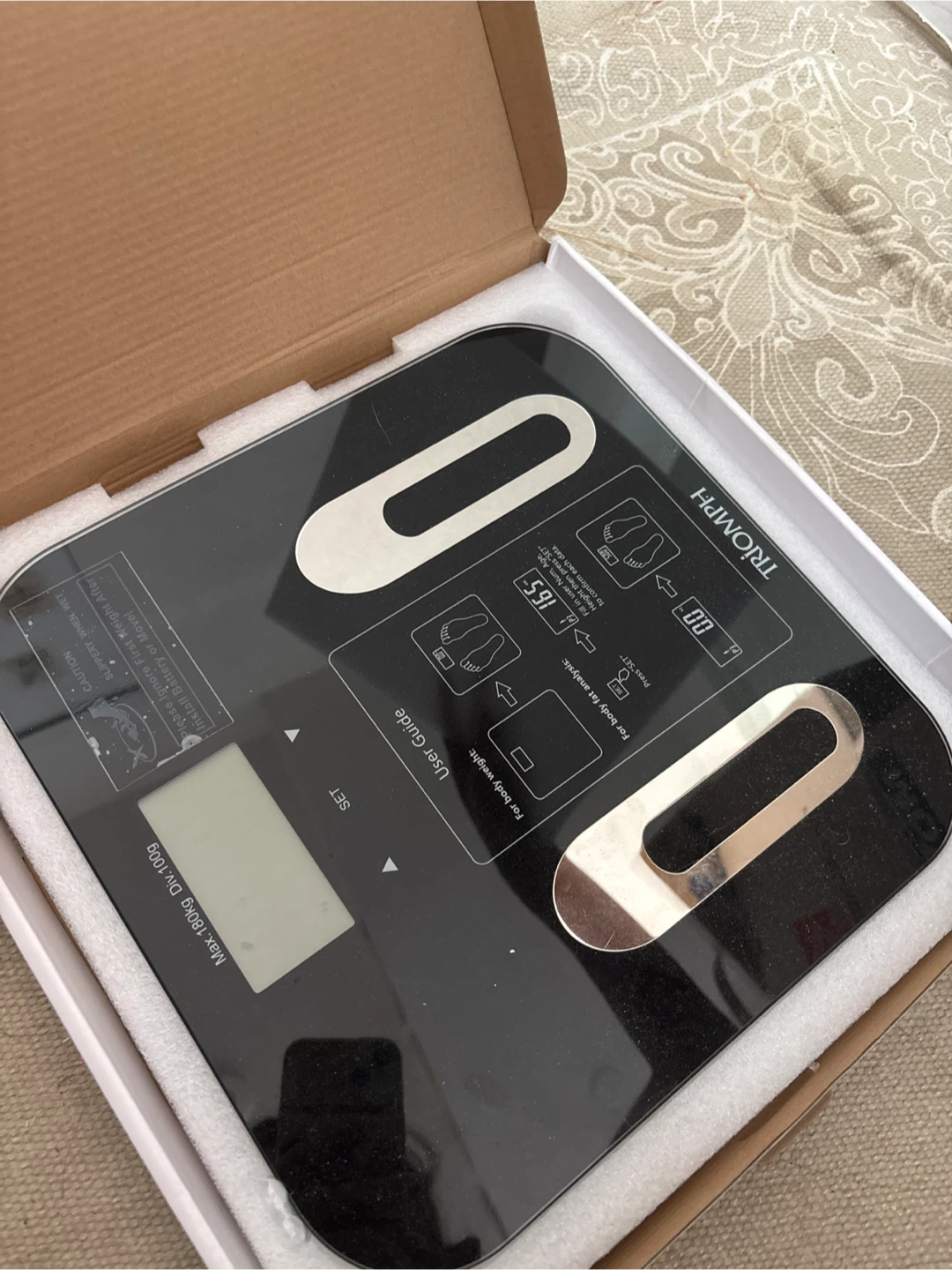 TRIOMPH Electronic Body Fat Scale - photo 2