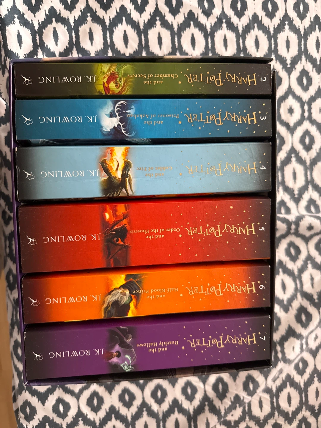 Harry Potter Book Set by J.K. Rowling