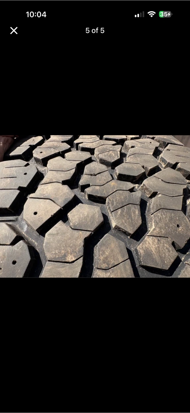 General grabbers AT all terrain tires 17” - photo 5