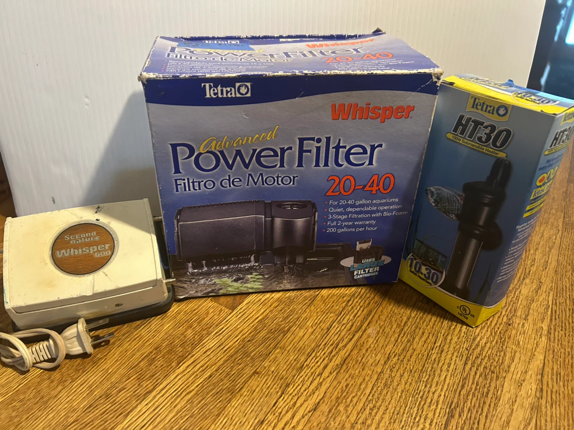 Tetra Whisper Advanced Power Filter 20-40 & HT30 Heater