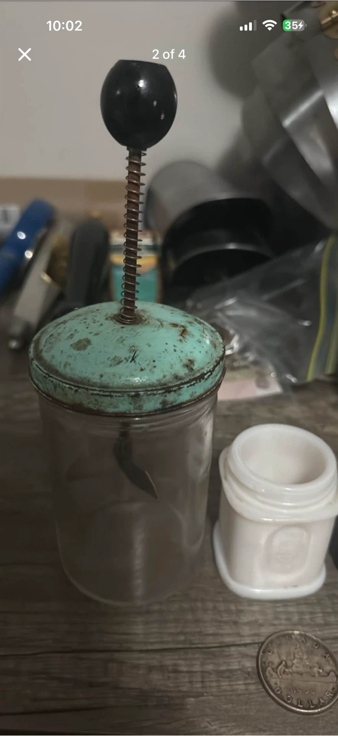 Random old glass bottles and jars - photo 2