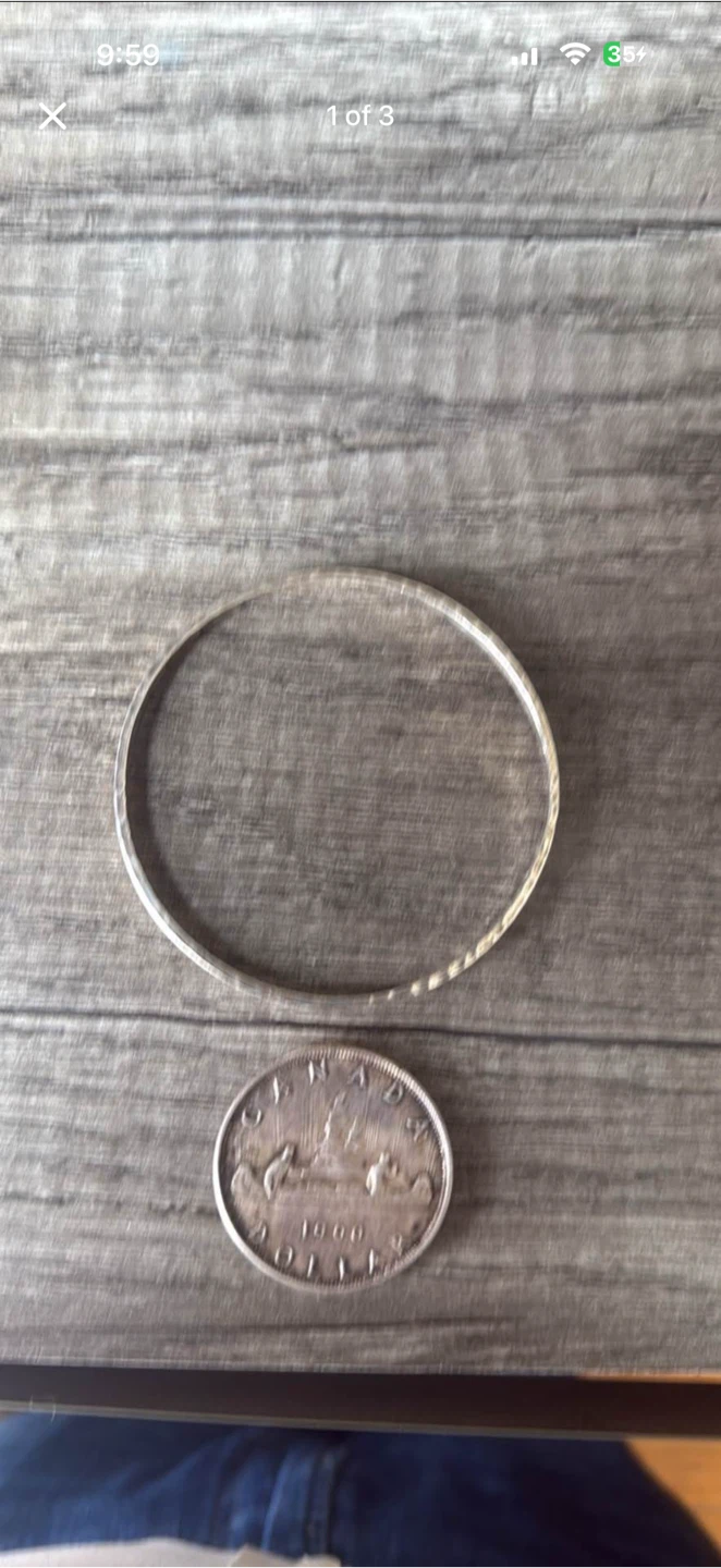 925 silver bangle / bracelet