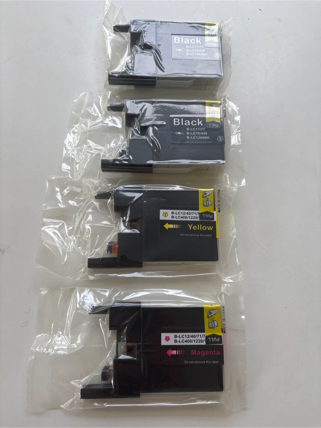 Black Sophia Ink Cartridges - Yellow, Magenta, Black