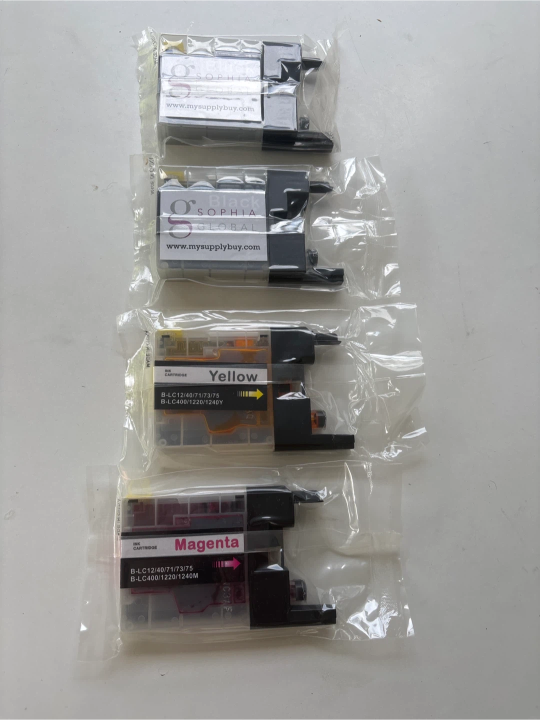 Black Sophia Ink Cartridges - Yellow, Magenta, Black - photo 2