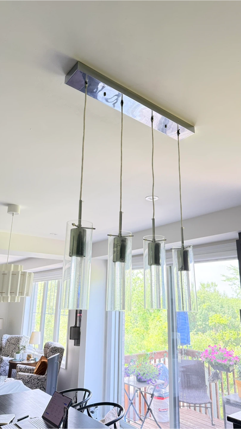 Modern 4-Light Pendant Chandelier - photo 2