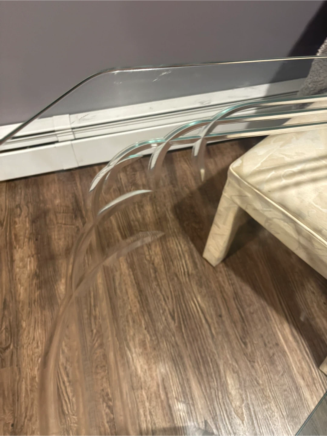 Glass Table with bass - photo 3