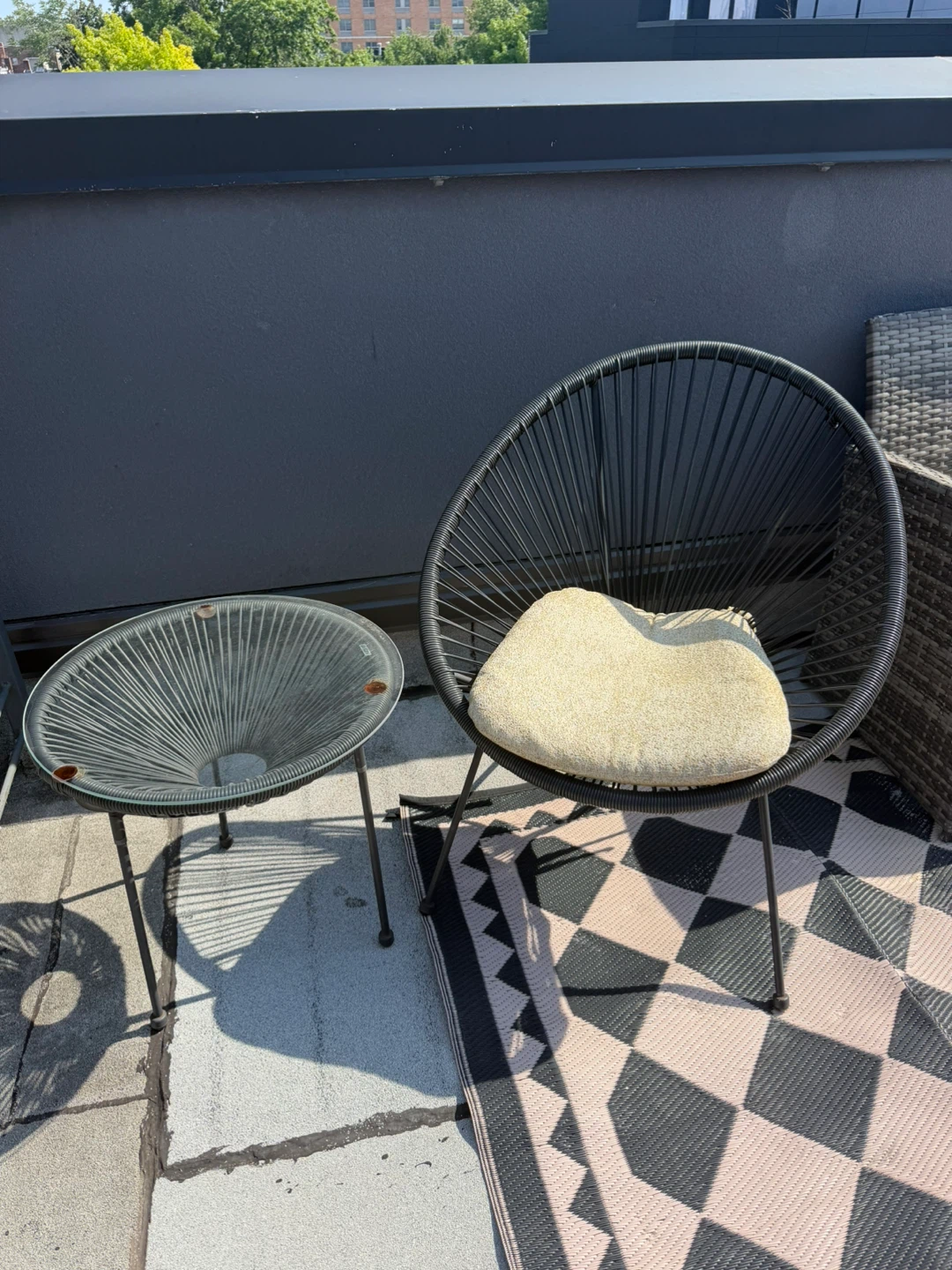 Patio Chair and Table - photo 3