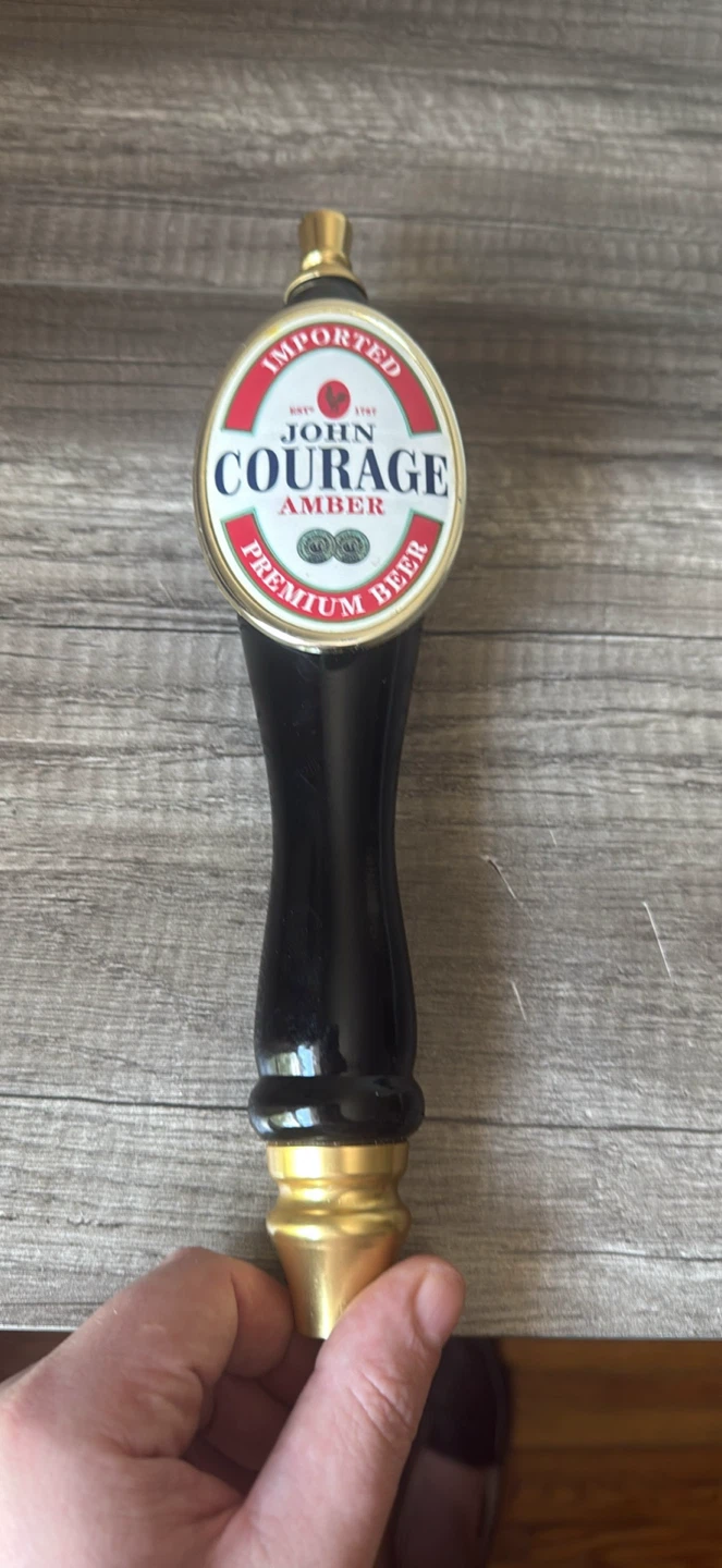 John courage amber beer tap keg tap