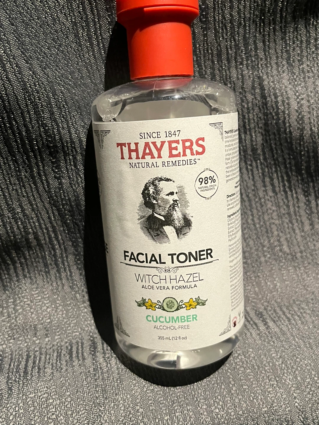 Thayers Witch Hazel Facial Toner - Cucumber Aloe Vera Formula - photo 2