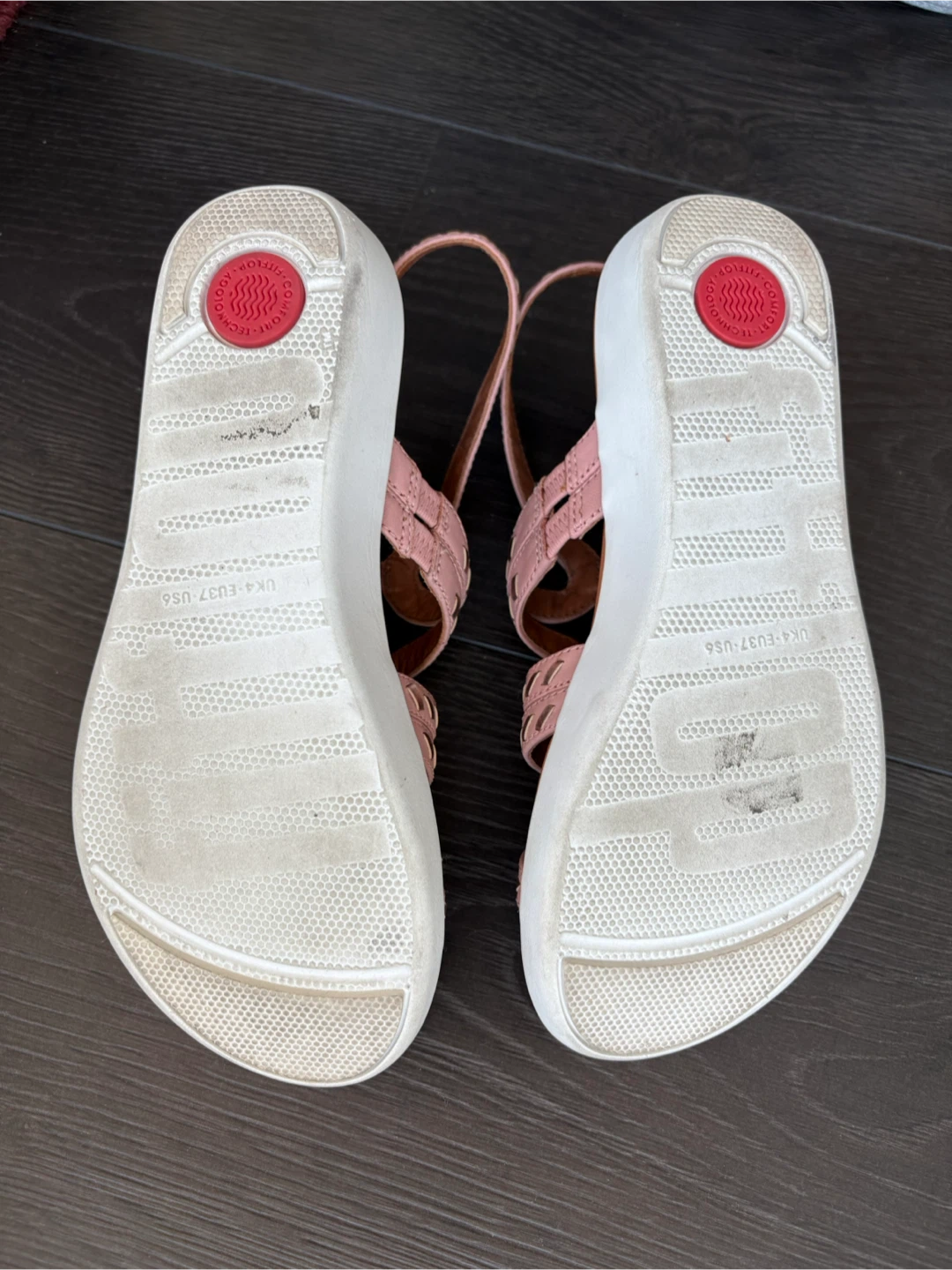 FitFlop Strata Gladiator Sandals Size US 6 Dusky Pink - photo 5