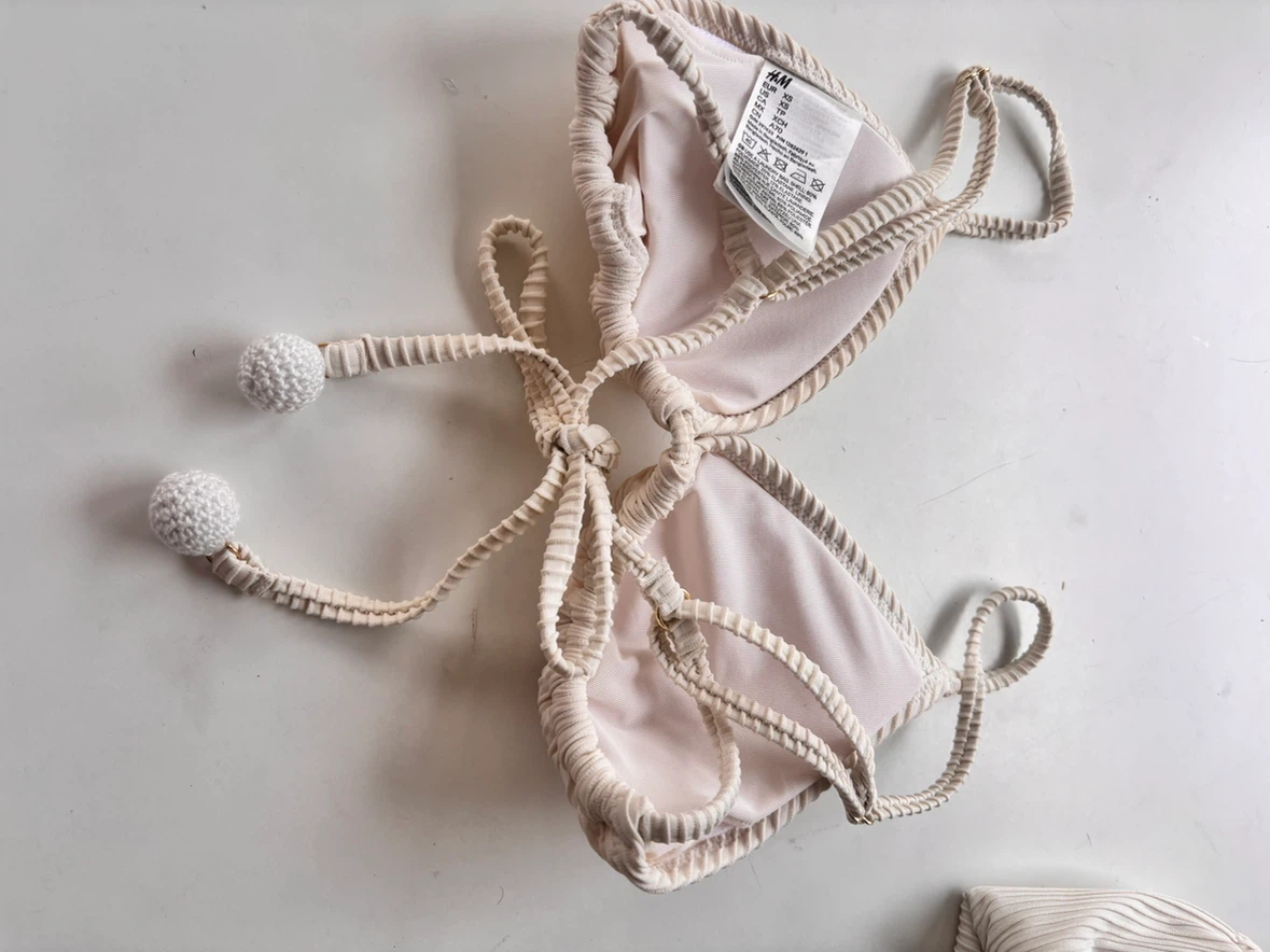 H&M Ribbed Bikini Set - XS/M - photo 3