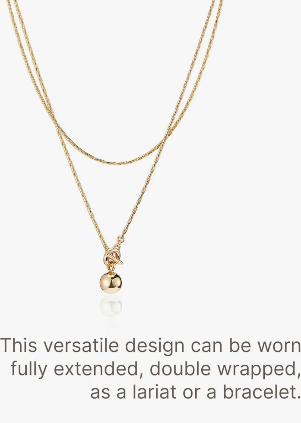 Gold wrap necklace bracelet - photo 3