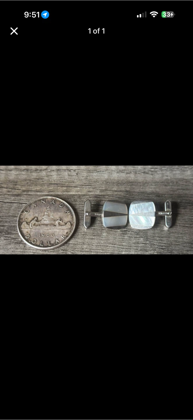 Mother of Pearl Cufflinks