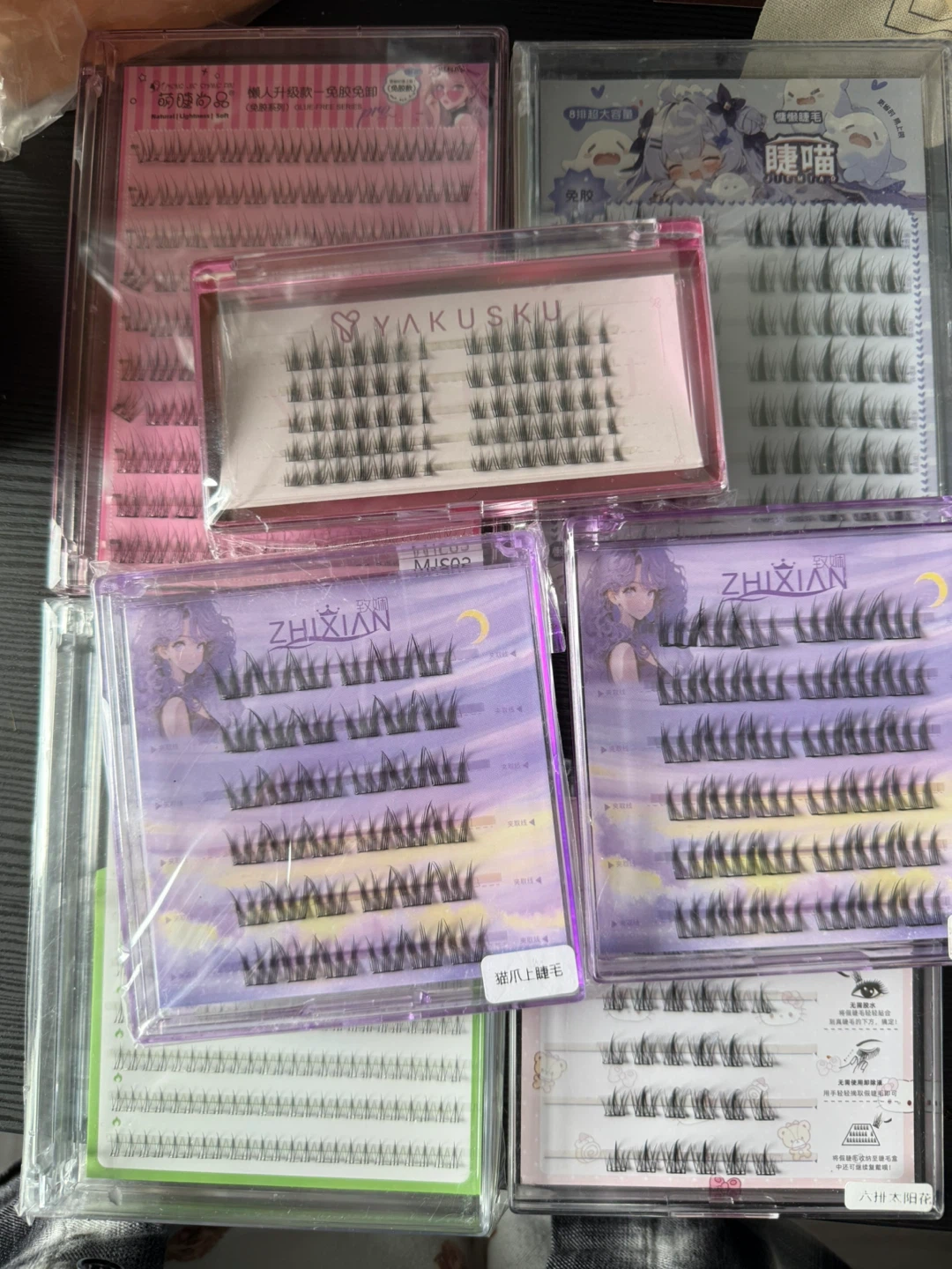 Various Individual False Eyelashes
