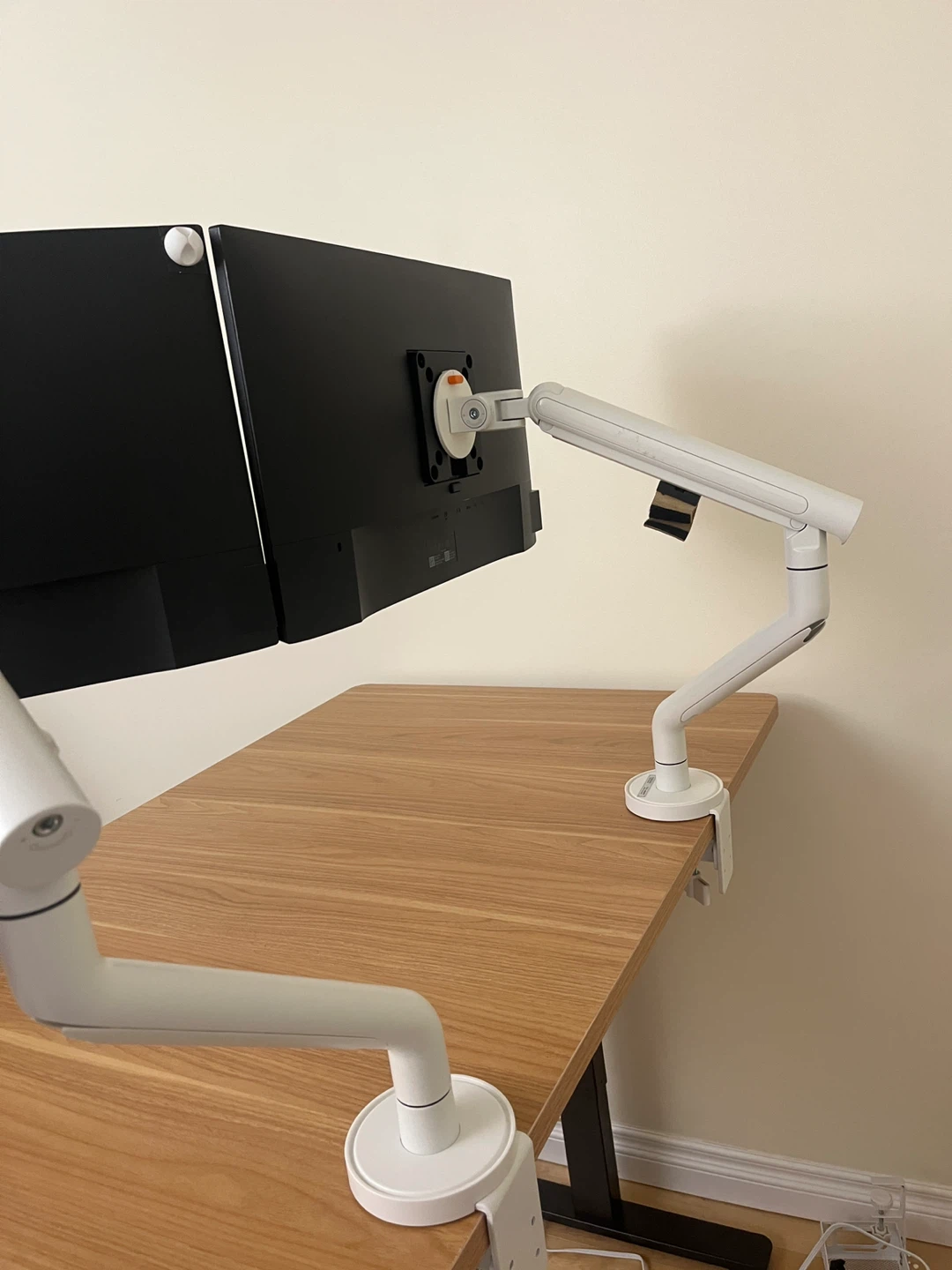 Korean Dual Monitor Arms – $50 for Both
