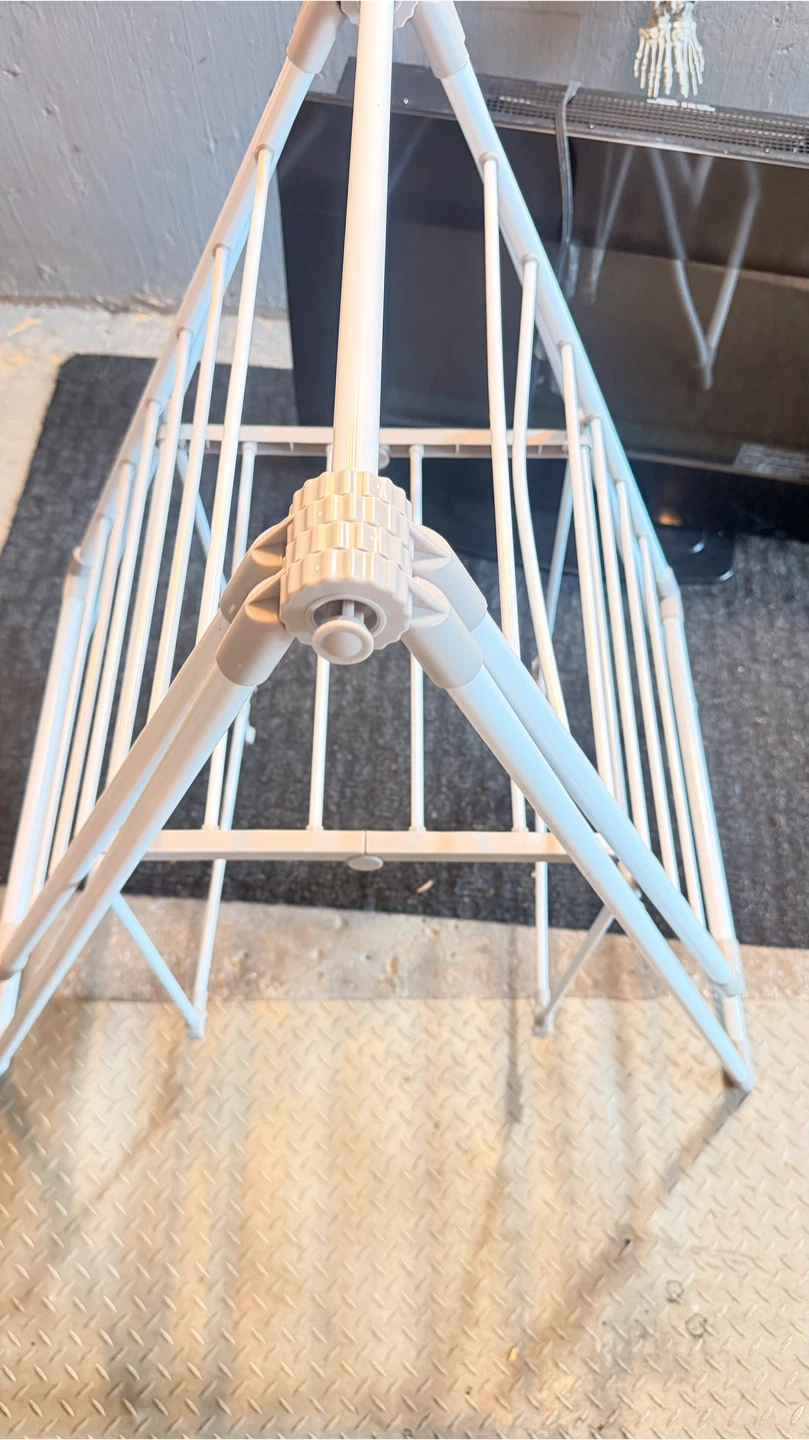 White Folding Drying Rack