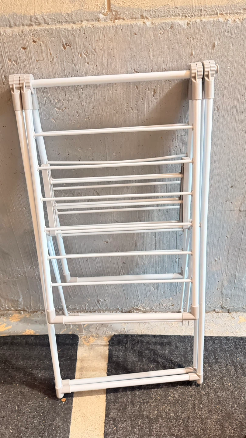 White Folding Drying Rack - photo 2