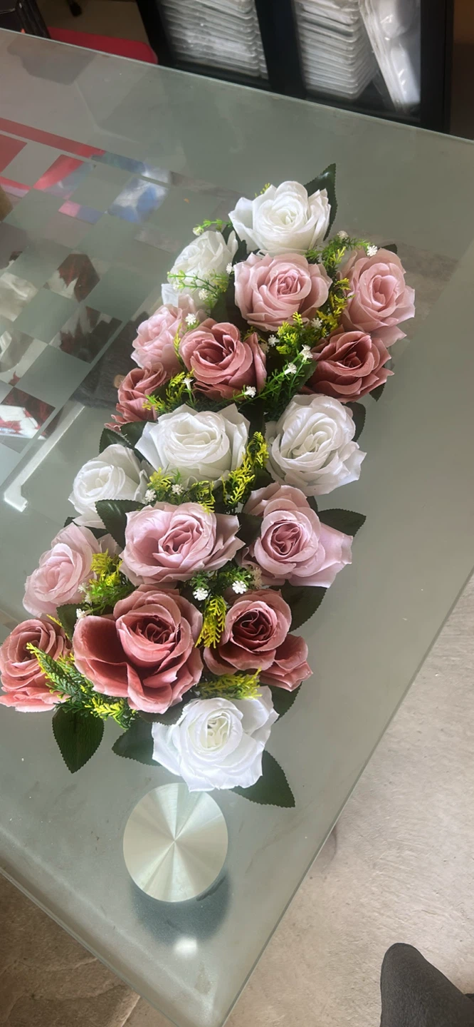 Artificial Rose Flower Arrangement