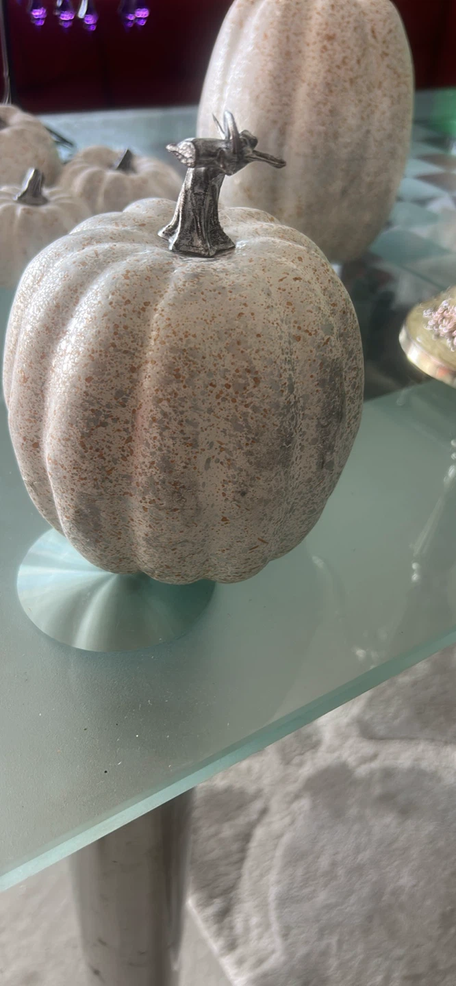 Set of 7 Decorative Pumpkins - photo 5
