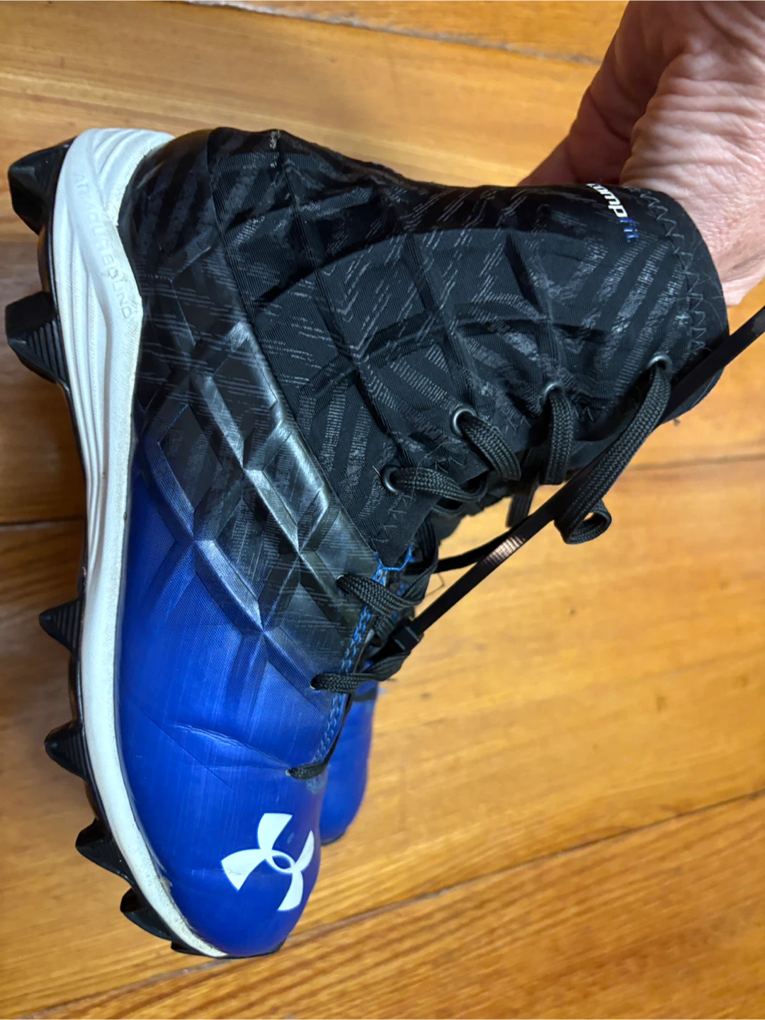 Sz 4Y Under Armour Highlight Comp Football Cleats Youth Size 4Y - photo 2