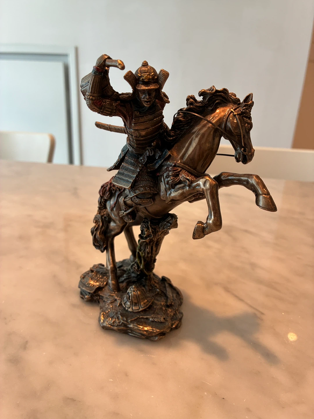 Akihabara Samurai Warrior on Horseback Figurine