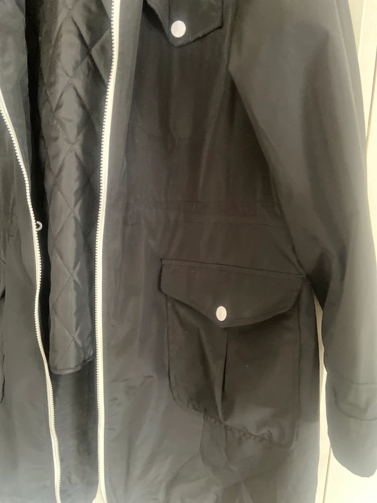 Victoria's Secret Black Quilted Jacket XL/TG - photo 4